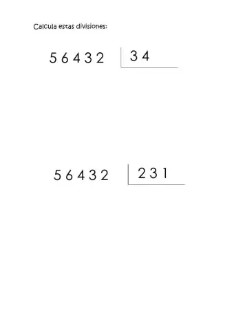 División dos y tres cifras
