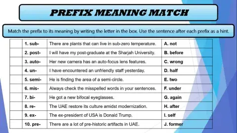 Prefix