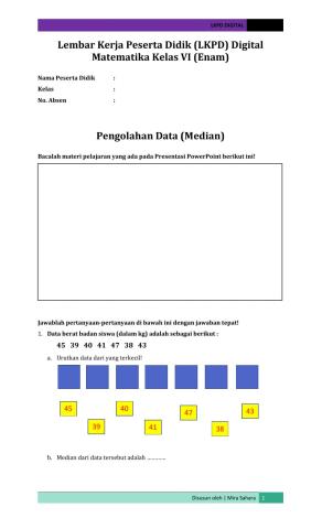 LKPD Matematika (Median)