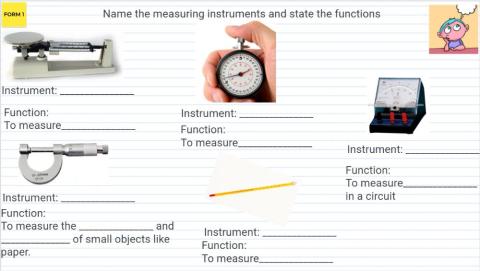 Measuring instruments