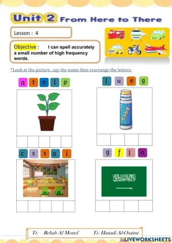 We Can 4 Unit 2 Lesson 4