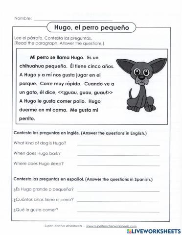 Hugo el perro