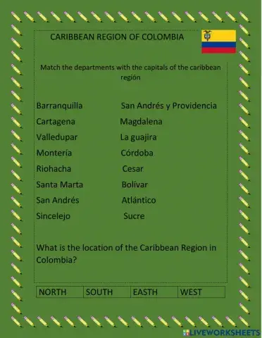 Caribbean region of colombia