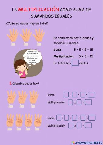 La multiplicación
