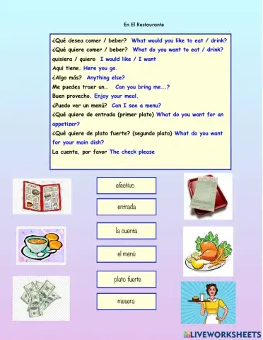 En el Restaurante
