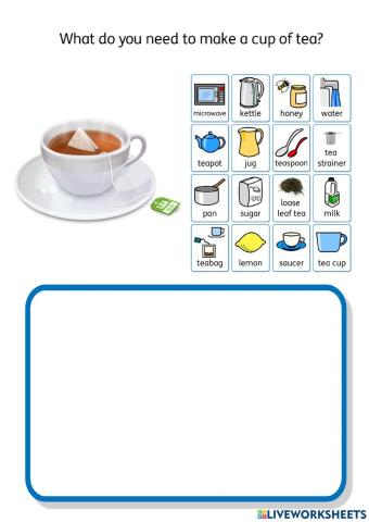 How to make a cup of tea