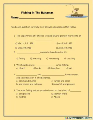 Fishing in The Bahamas