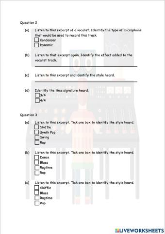 Music Technology Assessment Pg2