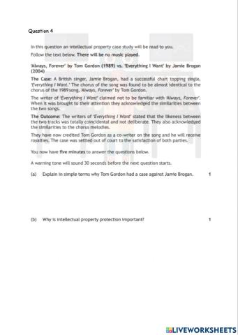 Music Technology Assessment Pg3