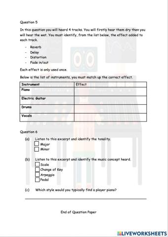 Music Technology Assessment Pg 4