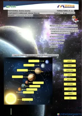 Componentes do Universo