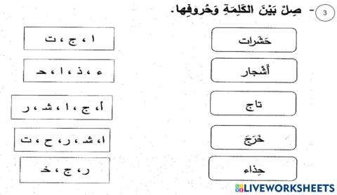 تركيب كلمات