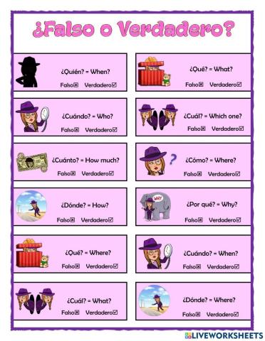 Preguntas en Español