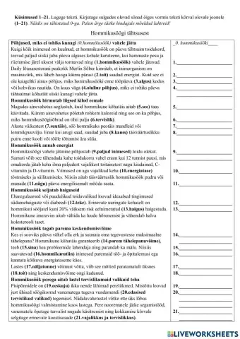 Hommikusöögi tähtsusest