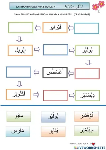 Latihan bahasa arab tahun 4