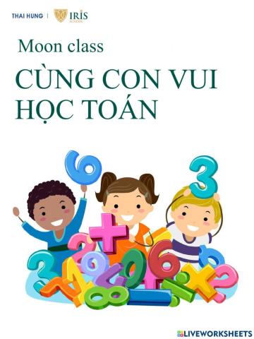Cùng con vui học toán