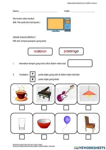 Km - lihat bau rasa dengar