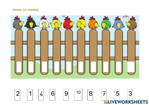 Cuento: las diez gallinas