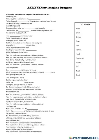 Believer - Imagine Dragons