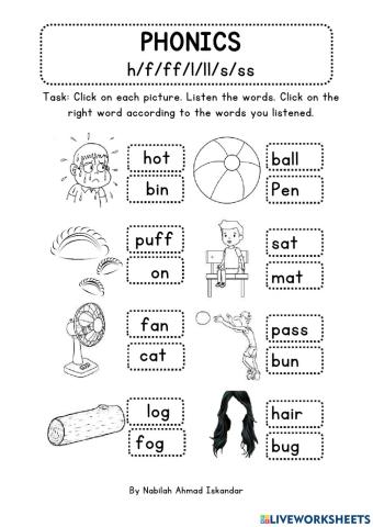 Phonics 3 Y1