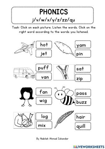 Phonics 4 Y1