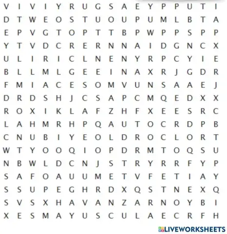 Sopa de Letras Teclado