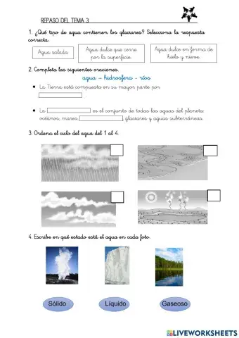 Aire, agua... ¡vida!