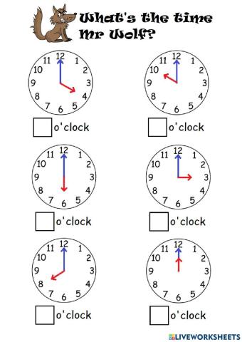 Time - O'Clock