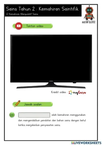 Kemahiran Manipulatif Sains