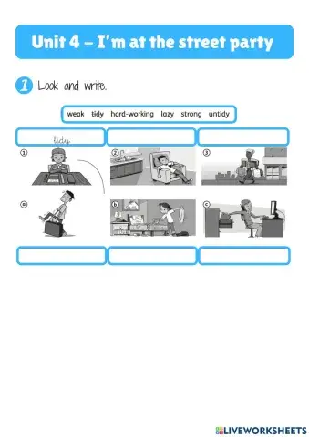 4th Unit 4. More vocabulary