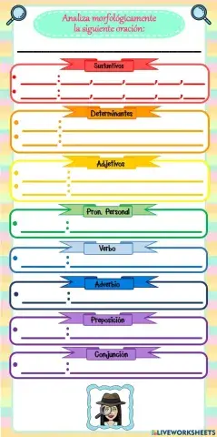 Análisis morfológico primaria