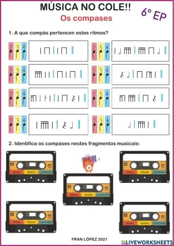 Os compases 6º Primaria