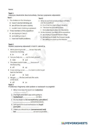 Brainy 7 unit 3 test