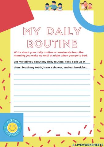 Chapter 7 - Daily Routine