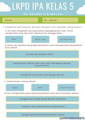 Konduktor dan Isolator