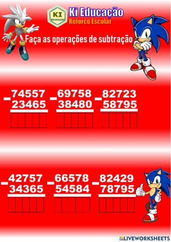 Subtração 04