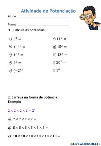 Atividade de Potência