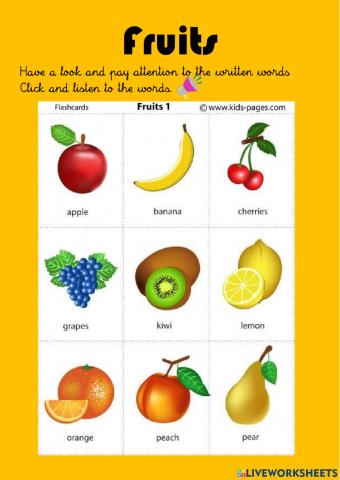 Fruits