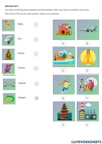 Listening Flyers Part 3