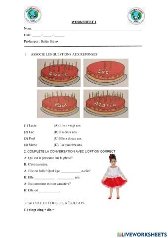 Quel âge a ta soeur