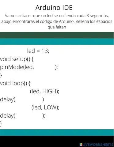 Programación Arduino