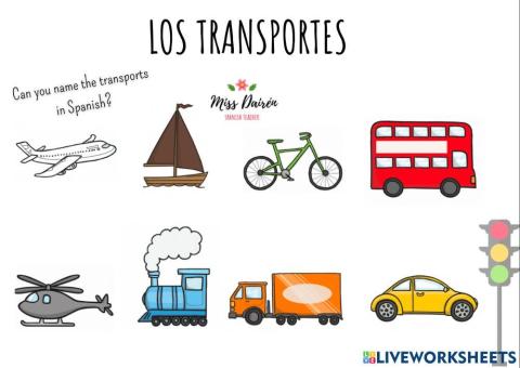 Transportes en español