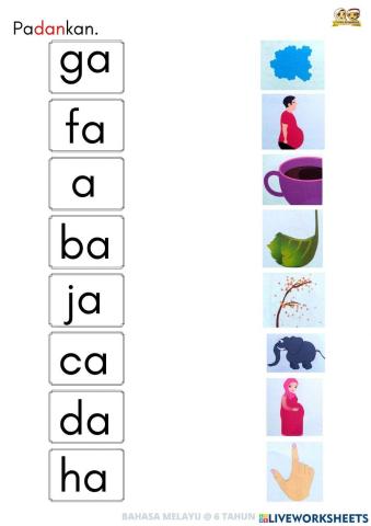 BM - Suku Kata Terbuka 1 (6 thn)