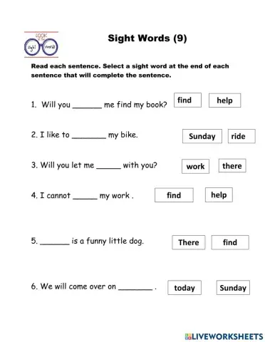 Sight Words