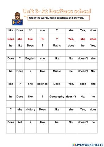 Unit 3 Do you like Rooftops 4