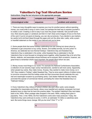 7th grade text structures