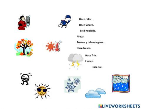 Spanish Weather Expressions