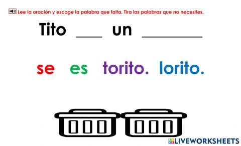 Tito el torito: Examen 2