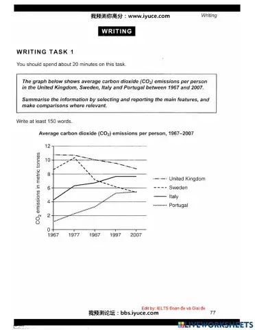 Ielts 11 - Test 3 - Writing