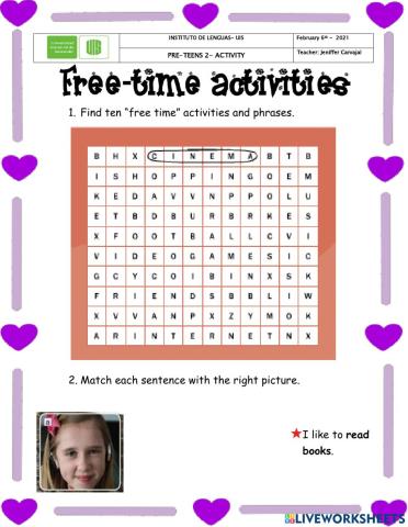 Free-Time Activities